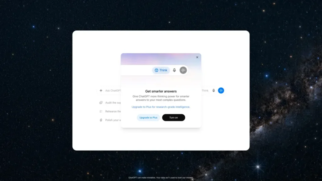 ChatGPT Ücretsiz Kullanıcılar İçin Sınırları Kaldırdı